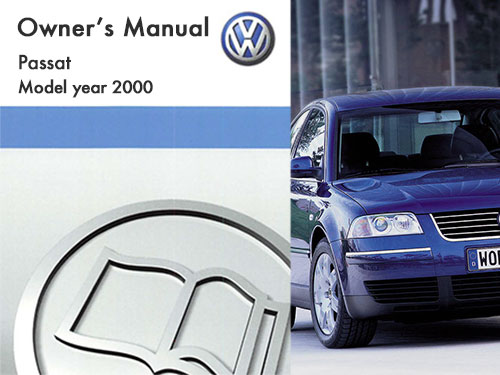 2000 Volkswagen Passat Owners Manual in PDF