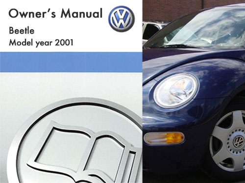 2001 Volkswagen Beetle  Owners Manual in PDF