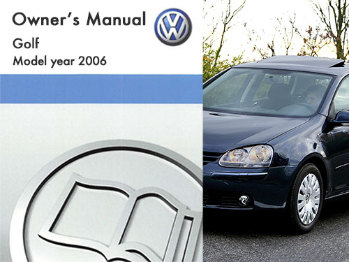 2006 Volkswagen Golf  Owners Manual in PDF