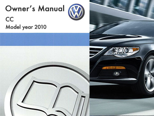 2010 Volkswagen CC  Owners Manual in PDF