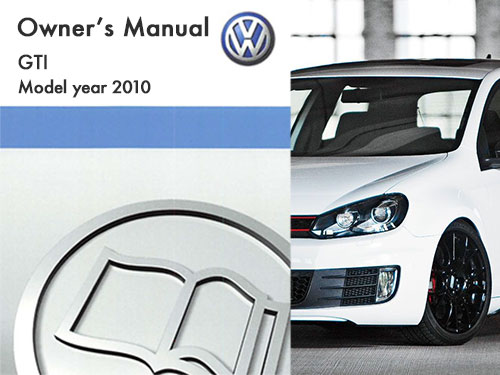2010 Volkswagen GTI  Owners Manual in PDF