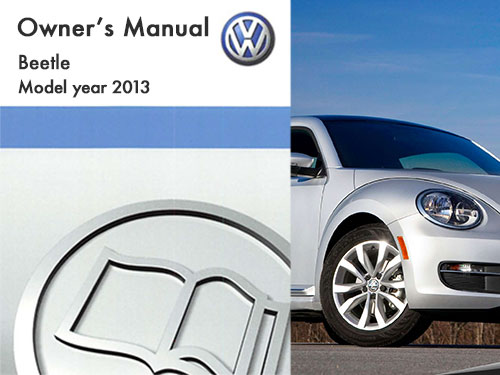 2013 Volkswagen Beetle  Owners Manual in PDF
