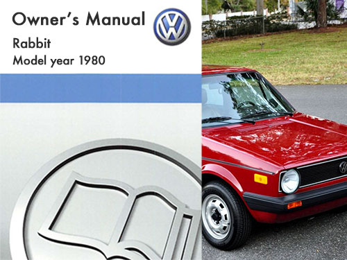 1980 Volkswagen Rabbit  Owners Manual in PDF