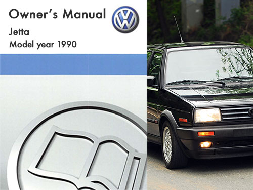 1990 Volkswagen Jetta  Owners Manual in PDF