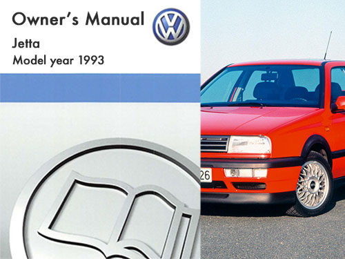 1993 Volkswagen Jetta  Owners Manual in PDF