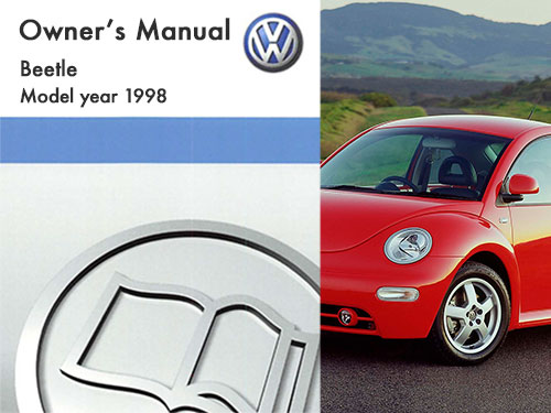 1998 Volkswagen Beetle  Owners Manual in PDF