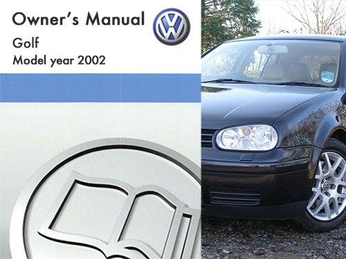 2002 Volkswagen Golf  Owners Manual in PDF