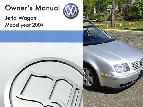 2004 Volkswagen Jetta Wagon  Owners Manual in PDF