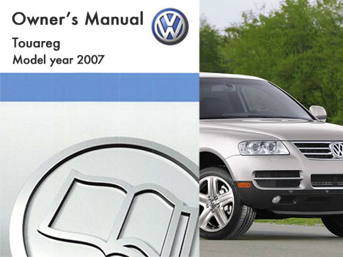 2007 Volkswagen Touareg  Owners Manual in PDF