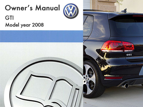 2008 Volkswagen GTI  Owners Manual in PDF