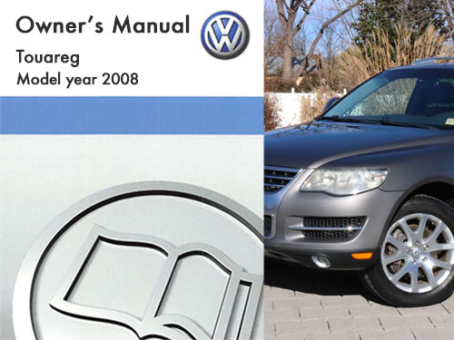 2008 Volkswagen Touareg  Owners Manual in PDF