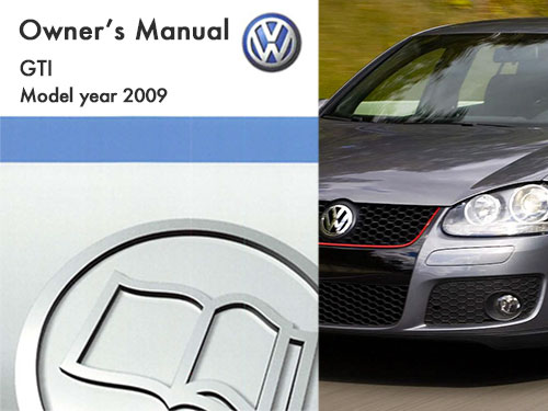 2009 Volkswagen GTI  Owners Manual in PDF