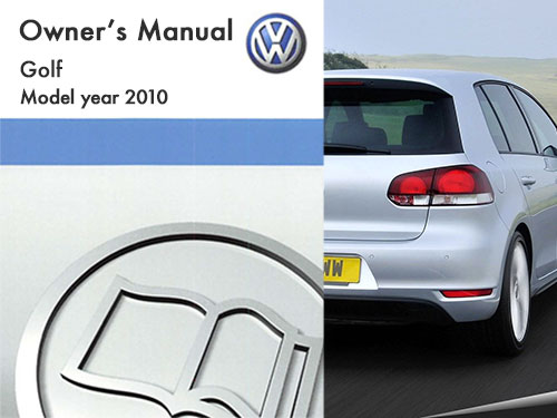 2010 Volkswagen Golf Owners Manual in PDF