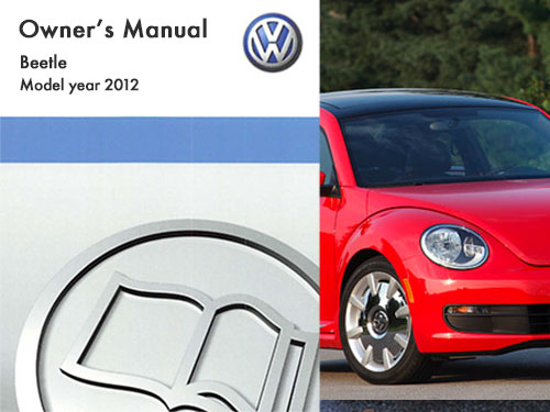 2012 Volkswagen Beetle  Owners Manual in PDF