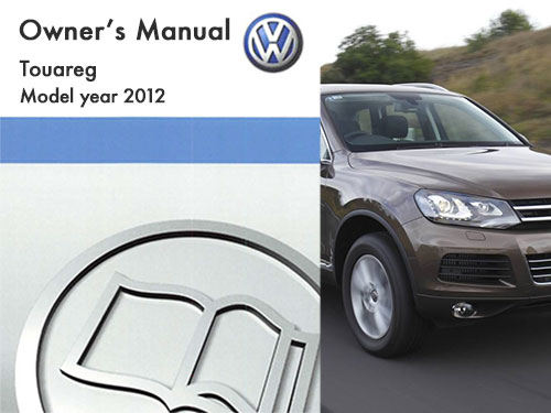 2012 Volkswagen Touareg  Owners Manual in PDF