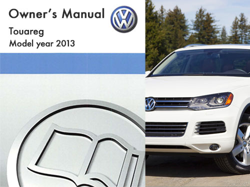 2013 Volkswagen Touareg  Owners Manual in PDF