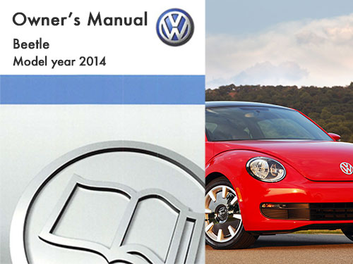 2014 Volkswagen Beetle  Owners Manual in PDF