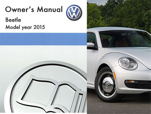 2015 Volkswagen Beetle  Owners Manual in PDF