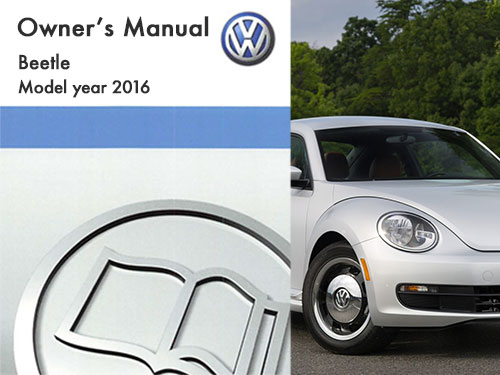 2016 Volkswagen Beetle  Owners Manual in PDF