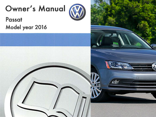 2016 Volkswagen Passat  Owners Manual in PDF