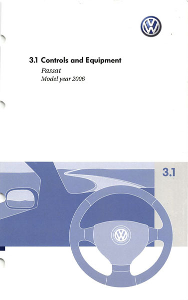 2006 Volkswagen Passat Owners Manual in PDF