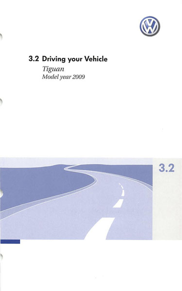 2009 Volkswagen Tiguan Owners Manual in PDF