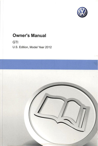 2012 Volkswagen GTI Owners Manual in PDF