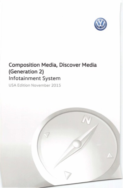 Betriebsanleitung "Nov VW Composition Media Discover Media Generation 2 2016 